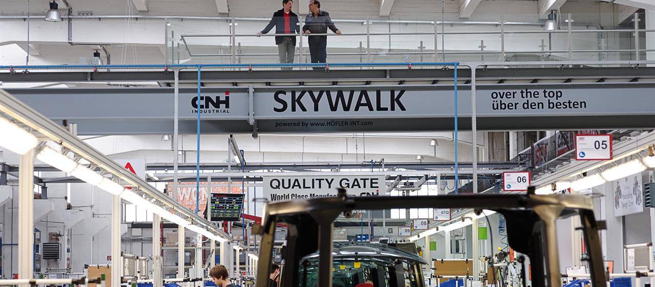"High-tech encounters" at the Case IH and Steyr Experience Center in St. Valentin